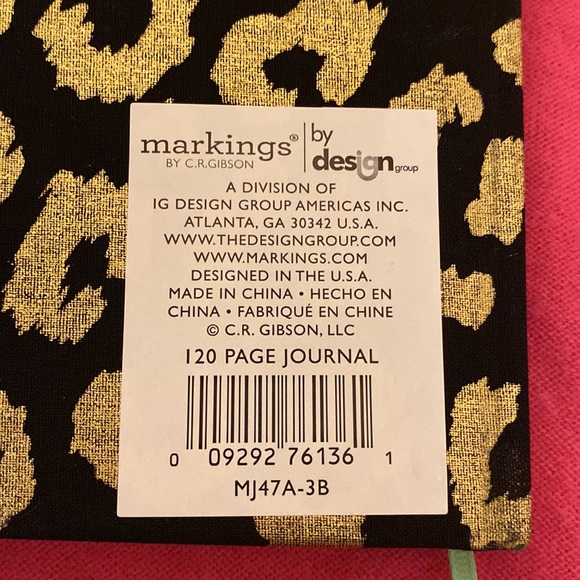 🆕 ONLY ONE! Markings Animal Print Journal - Picture 9 of 9